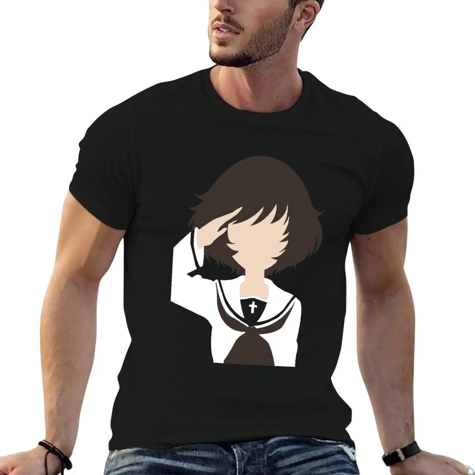 

Yukari Akiyama from Girls und Panzer T-Shirt man t shirt cotton printed t shirts for man T-Shirt