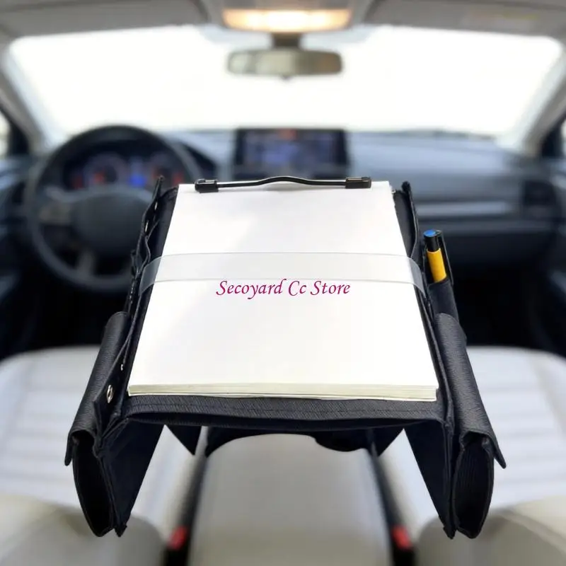 n3uc-人間工学に基づいたニーボードパイロット長距離トラック運転手用ライティングタブレットと安全なドキュメントホルダーを含む