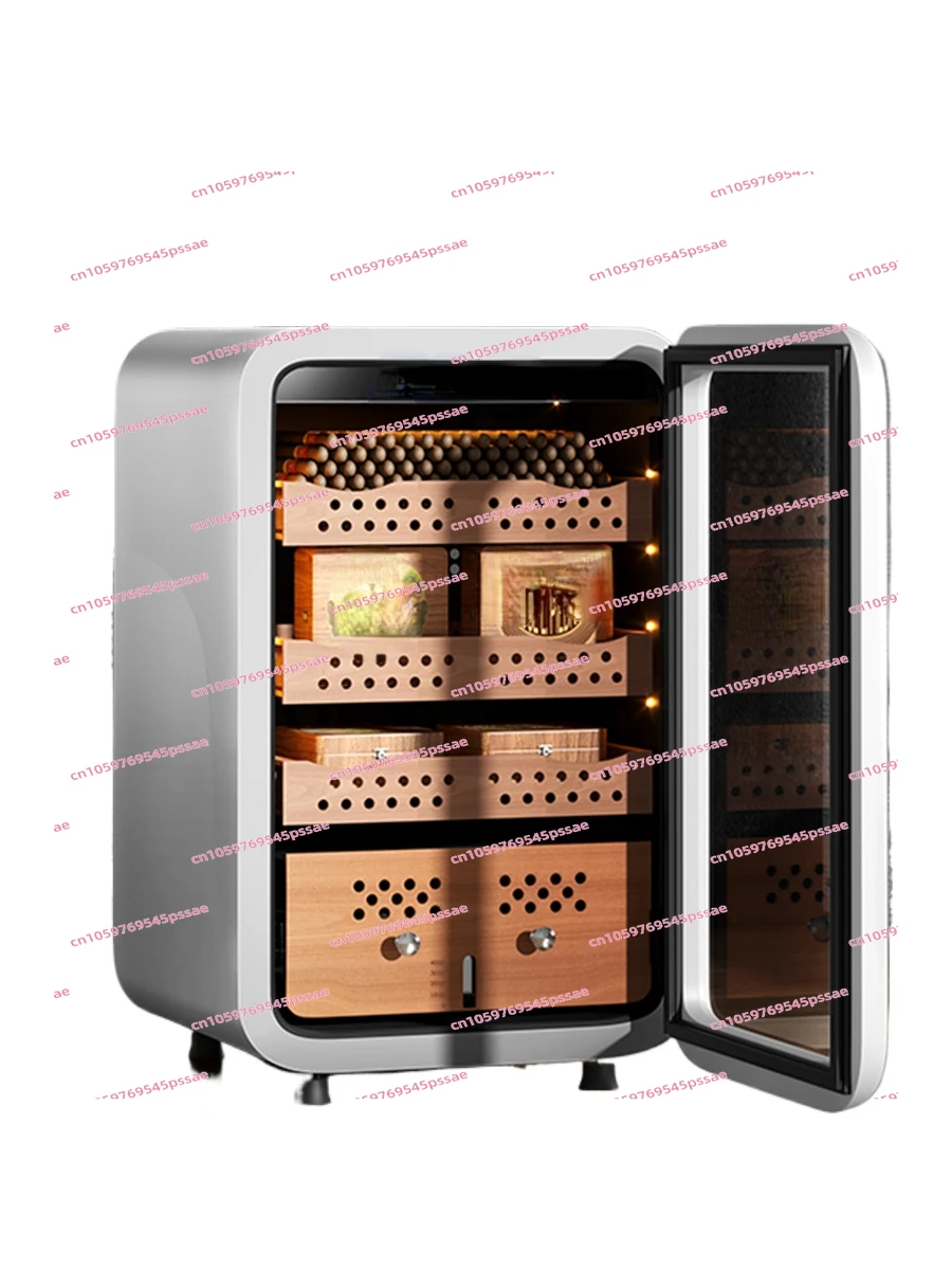 

High-End Retro Cigar Cabinet Constant Temperature and Humidity Cigar Refrigerator Imported from Spain Cedar Wood