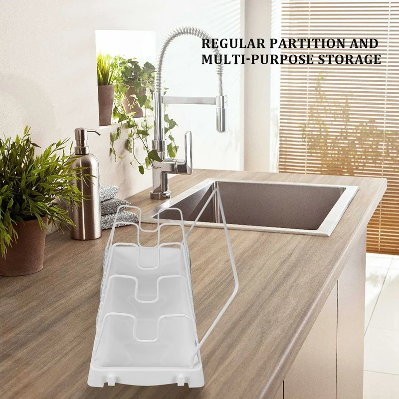 Kitchen Tool Holder Ground Model Multifunctional Storage Cutting Board Rack Cutting Board Chopstick Tube Pot Cover