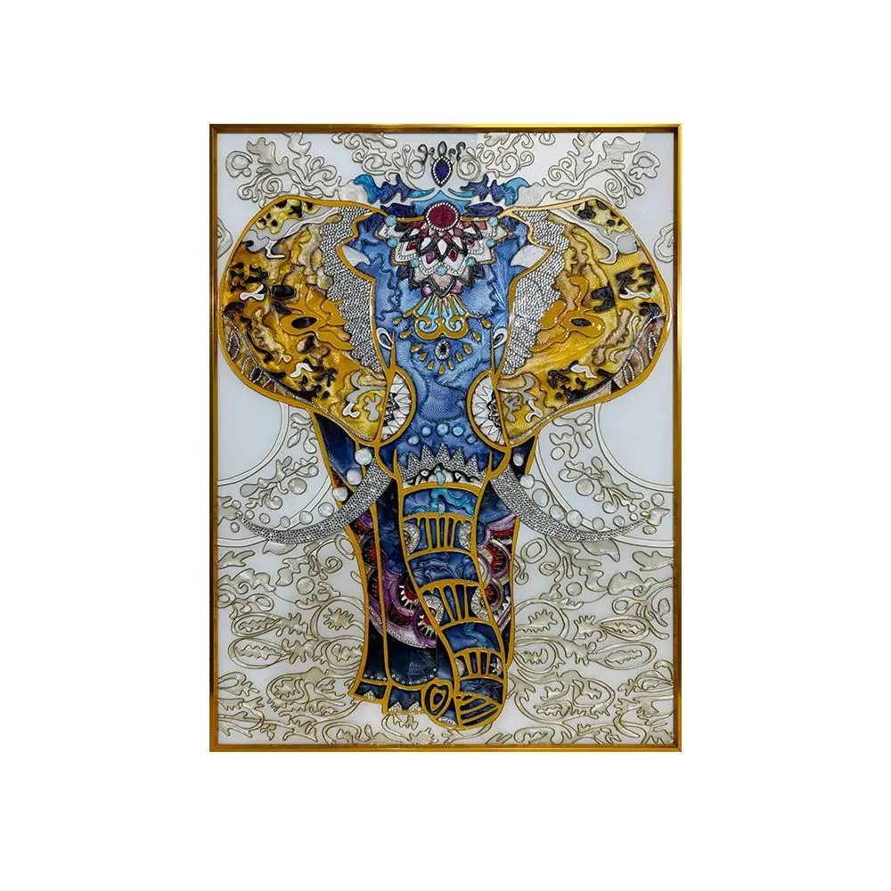 Enamel color entrance decorative painting modern corridor aisle hanging painting