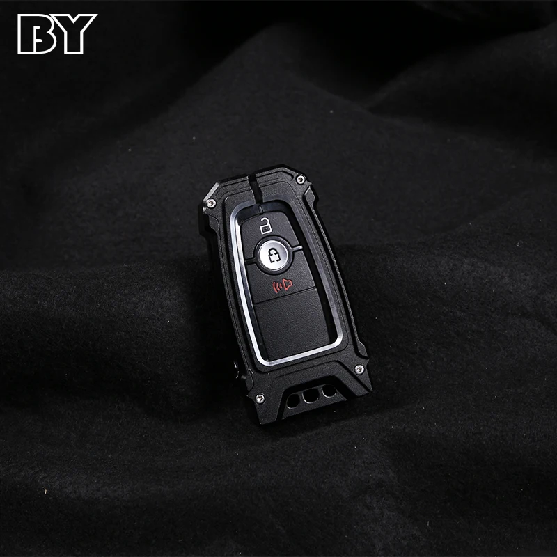 Aluminum Alloy Car Key Case Keys Cover Protection Shell Bag For Ford Maverick 2022  Auto Accessories