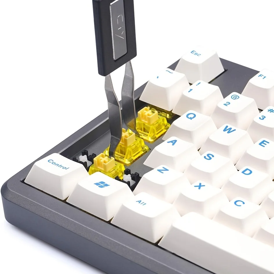 Keycap Puller Switch Puller Mechanical Keyboard Set 2 In 1 Multipurpose keyboard puller for mechanical keyboards Keycap Clamp