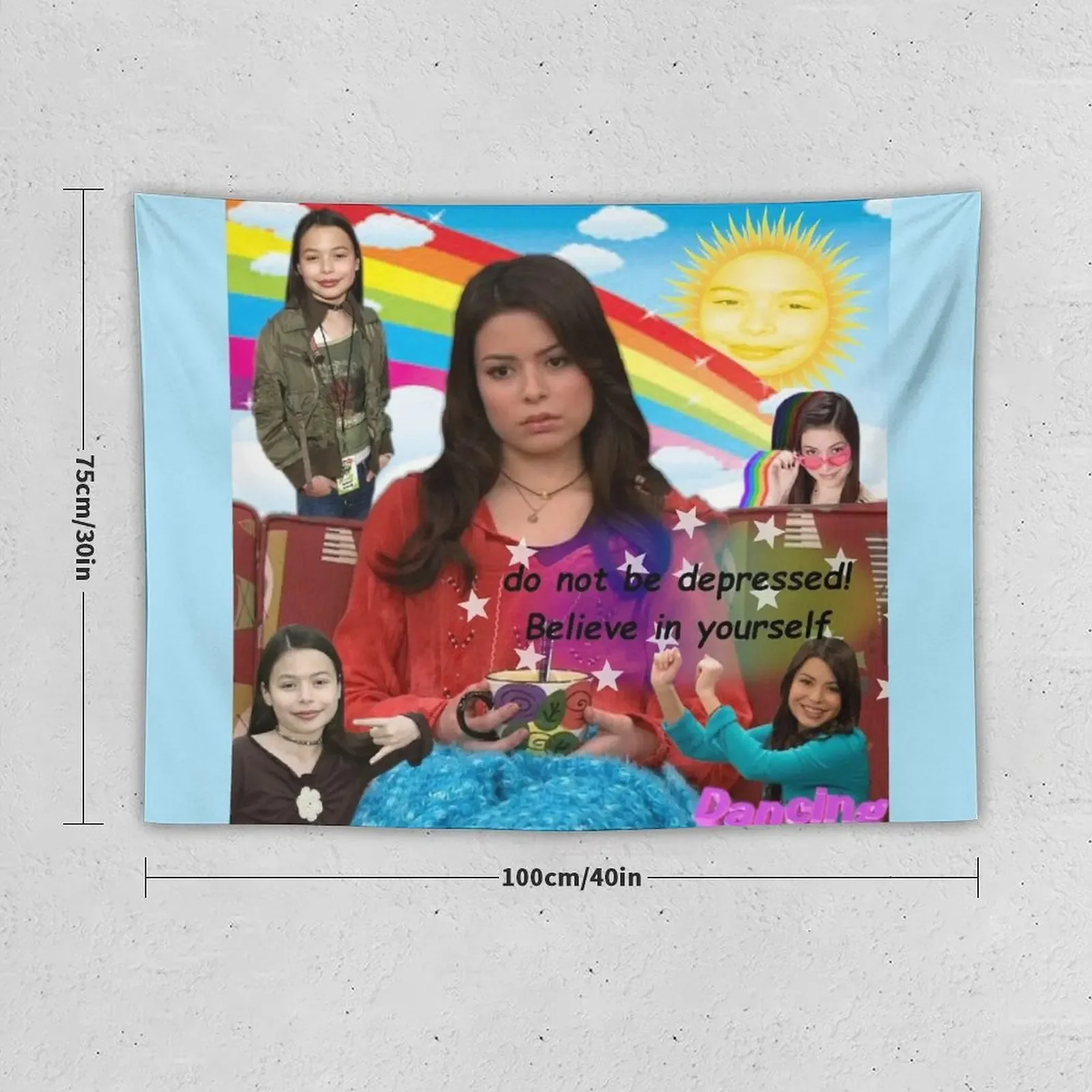 do not be depressed!! iCarly Miranda Cosgrove recommends Tapestry Decoration For Bedroom Bathroom Decor Room Aesthetic Tapestry