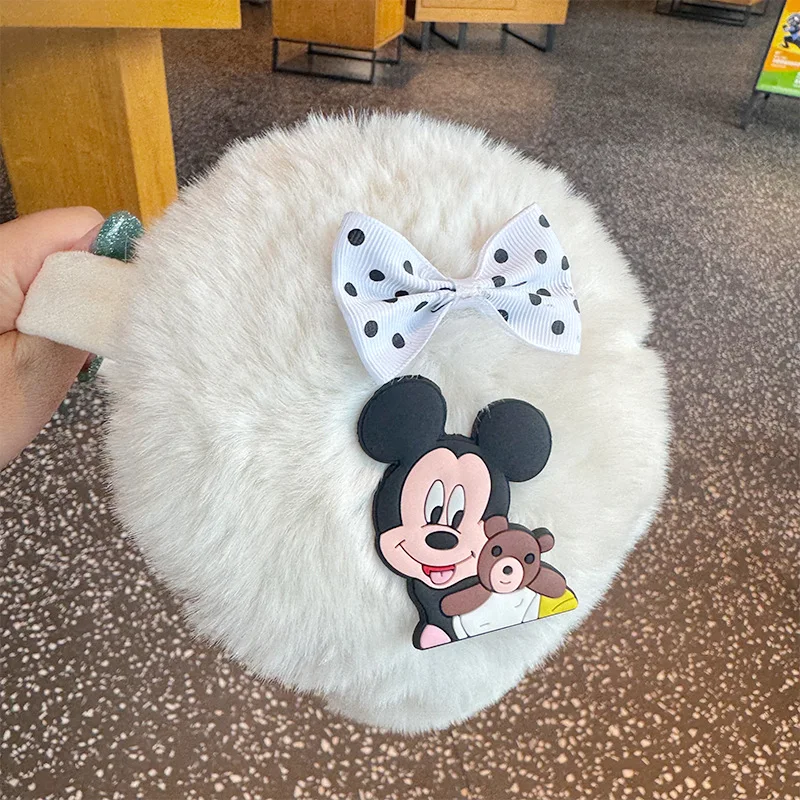 MINISO Disney Plush Ear Cups Women's Ear Warm Cover Ear Protection Ear Anti-freeze Cute Ear Pack Ear Cover