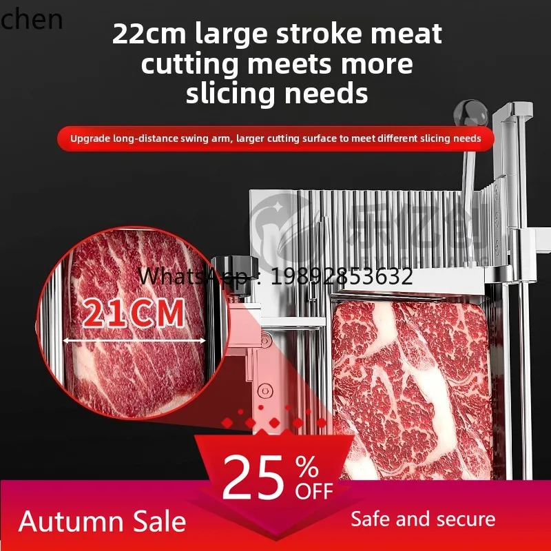 

slicer commercial automatic mutton roll beef roll fat beef cooked meat hot pot frozen electric meat cutter planer