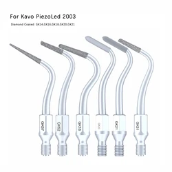 For KAVO SONICflex 2003 Dental Ultrasonic Scaler Scaling Tips GK18 GK20 GK21 GK51 GK52 GK67 GK81 GK83 GK84 GK85 diamond Coated
