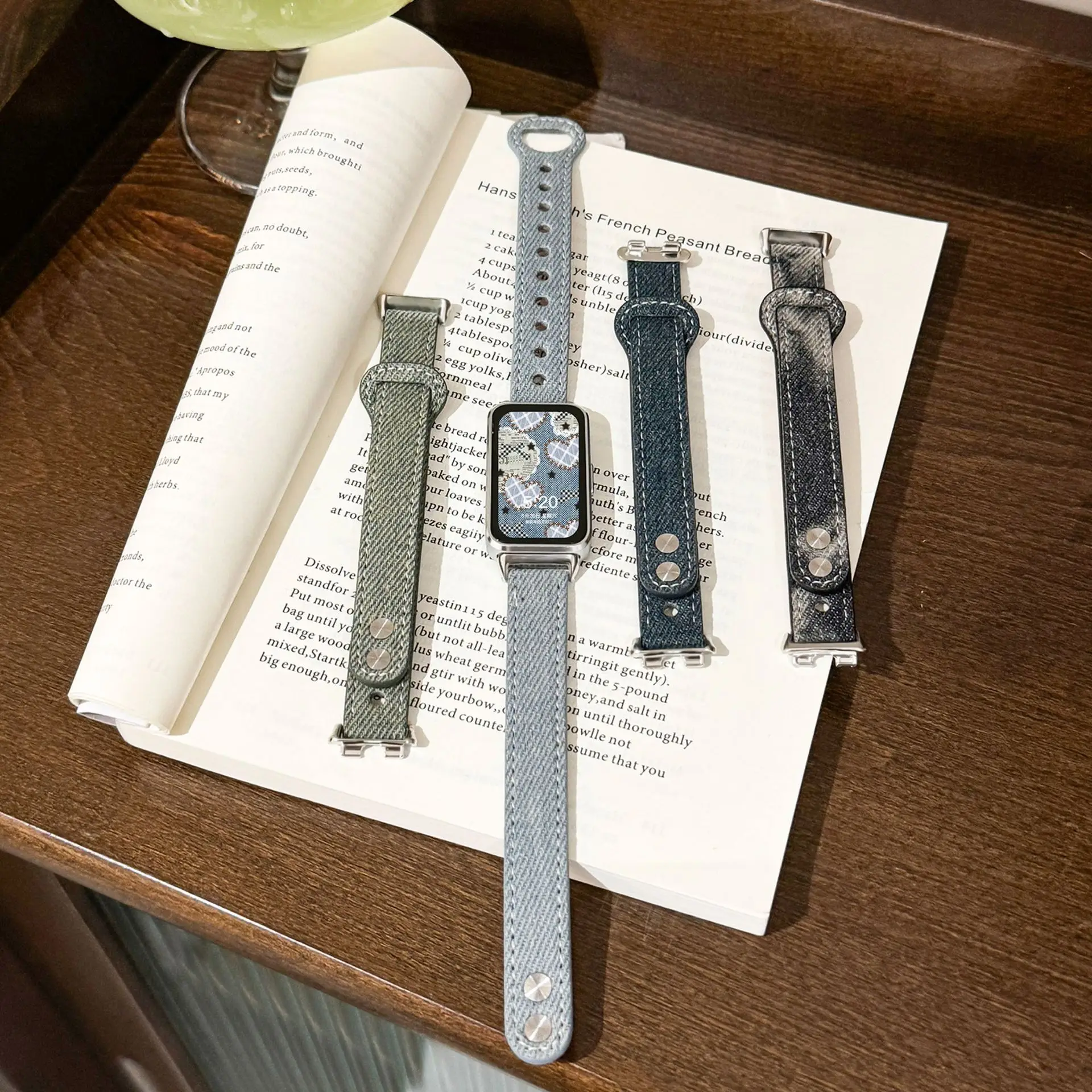 Correas de mezclilla para Huawei Band