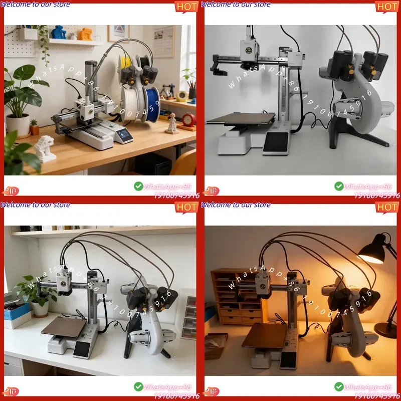 2026 A1 Combo 3D Printer Auto Bed Leveling Power Loss Recovery Filament Runout Detection FDM Printer