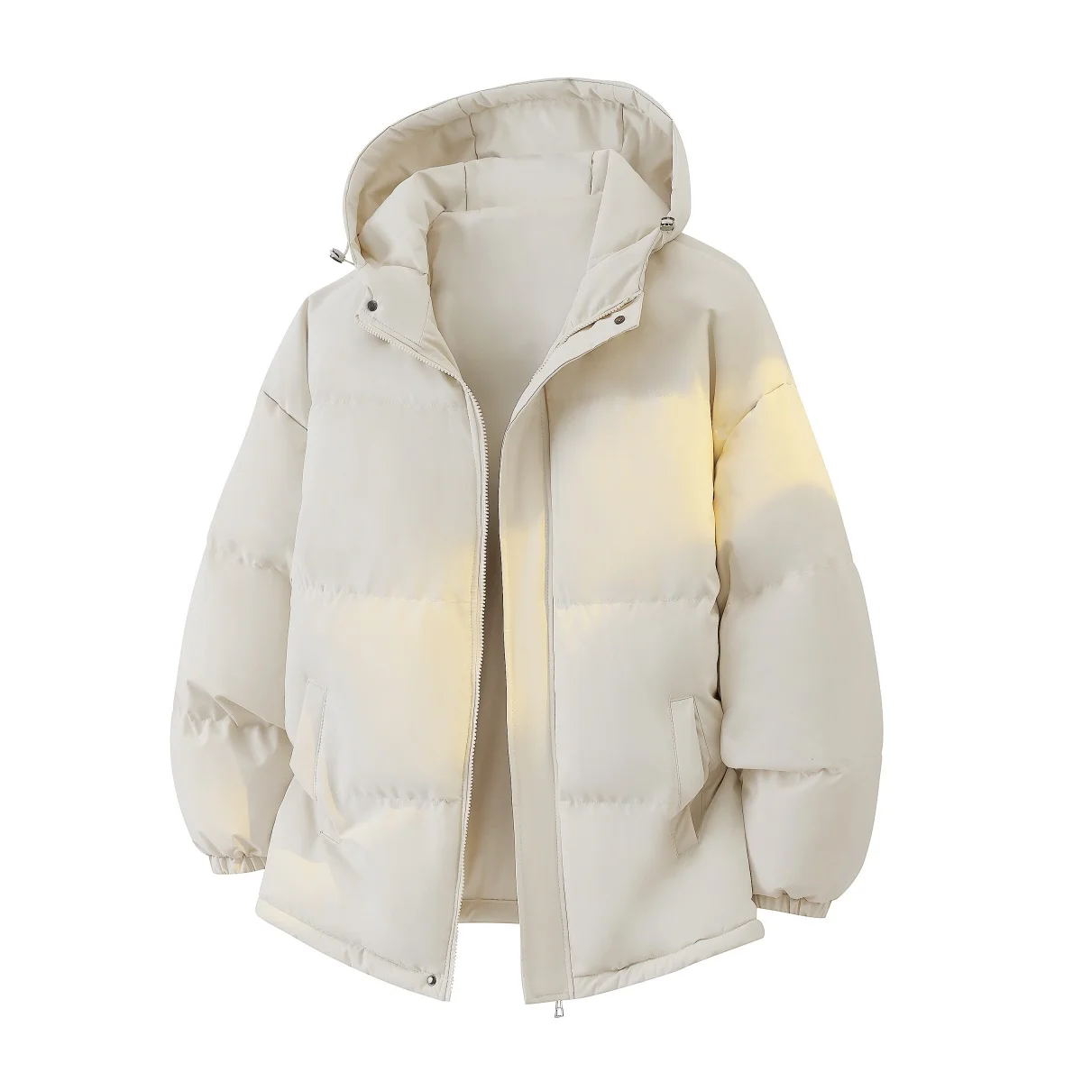 سترة قطن بغطاء للرأس عالية الجودة للرجال لشتاء 2025، معطف كاجوال متعدد الاستخدامات مقاوم للعرق #1