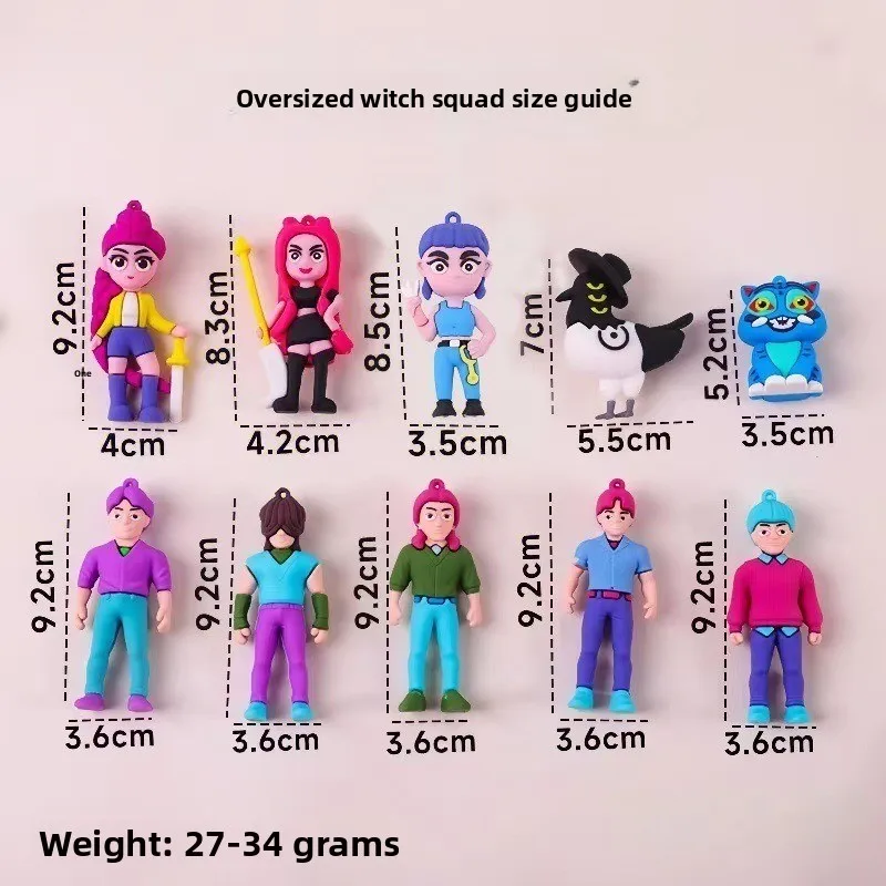 Nuovo Kpop Demon Hunters Portachiavi Giocattoli per bambini Ciondolo Cartoon Anime Simpatico tigre Zaino Decorazione Accessori Regalo di Natale