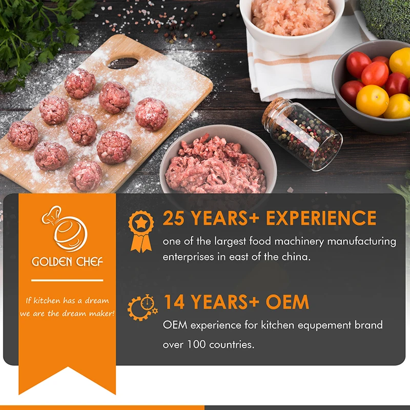 Stainless Steel Semi-automatic Meat Grinder Mincer Electric Meat Grinder Meat Mincer 6