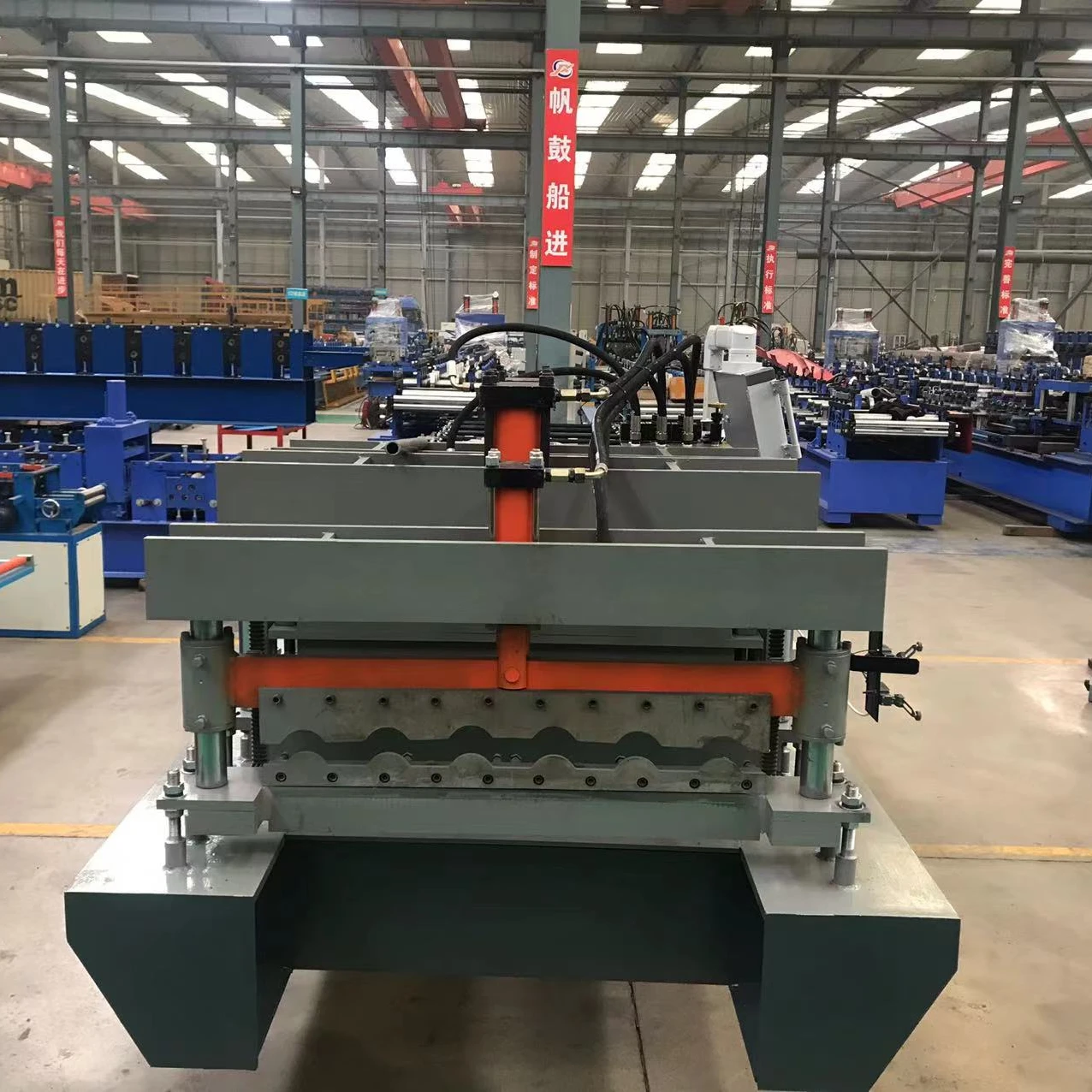 High Quality Fully Automatic Roofing Tile Panel Sheets Making Machine Roll Forming Machine Price
