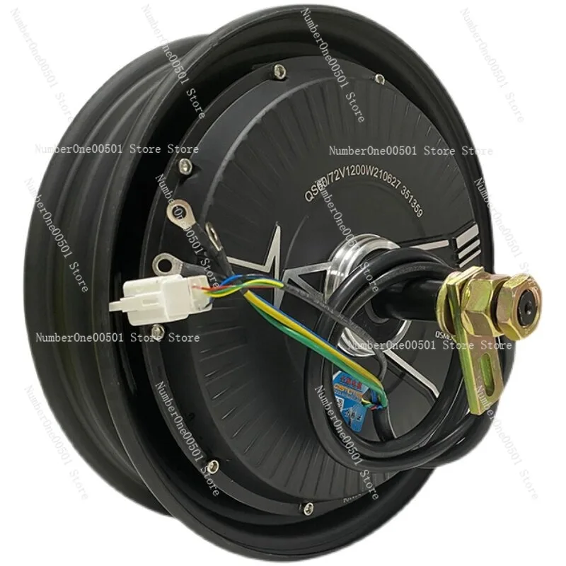 

12 Inch 1500W Electric Motorcycle Controller 72V Silent Modified Kit Hub Parts For Electric Vehicle