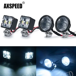 AXSPEED Simulation 2Pcs Reflektor LED Reflektory do TRX-4 TRX-6 Axial SCX10 Wraith 1/10 RC Crawler Car Upgrade Parts