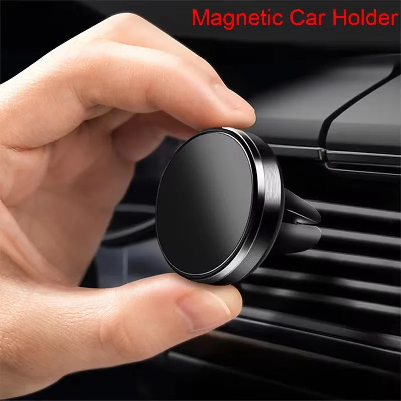 1PC Magnetic Phone Holder in Car Stand Magnet Cellphone Bracket Car Holder for Phone for iPhone 15 Pro Max Huawei Xiaomi