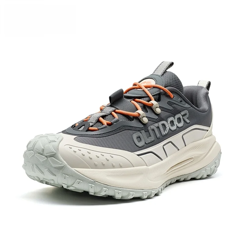 

XTEP Men's Fly Stone 20 Hiking oes Winter Anti-slip Wear-resistant Sports oes Low Top Breathable Me Rubber Outsole