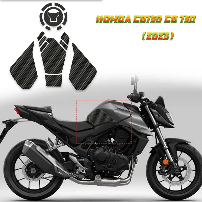 

New side fuel tank pad knee grips protection stickers for Honda CB750 CB 750 Hornet 2023