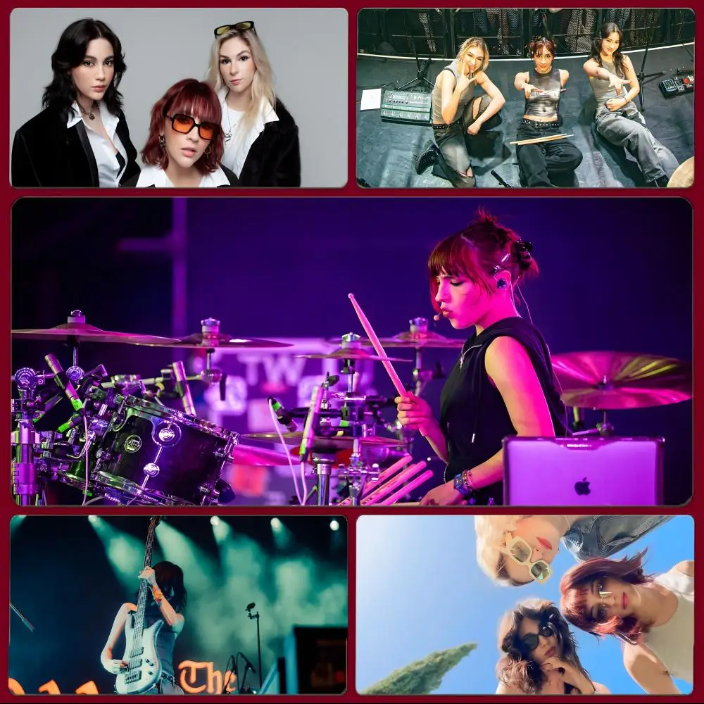 band rock T-TWA Mouse Pad Large Gaming Mousepad with Stitched Edges Thickened Desk Mat PC