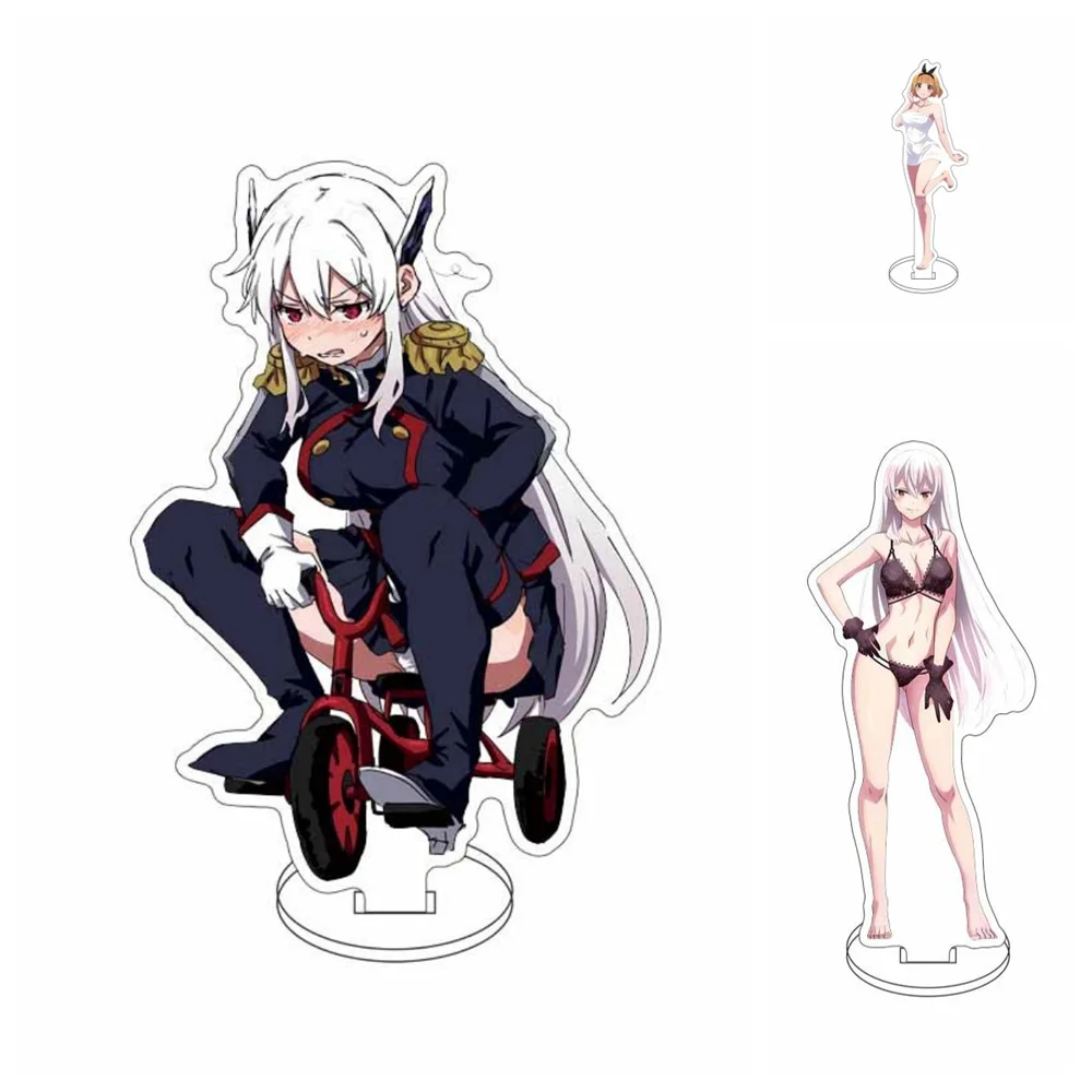 15CM Anime Mato Seihei no Slave  Acrylic Keychain Model Cosplay Charm Characters Ornament Accessories Goods Collection Gifts