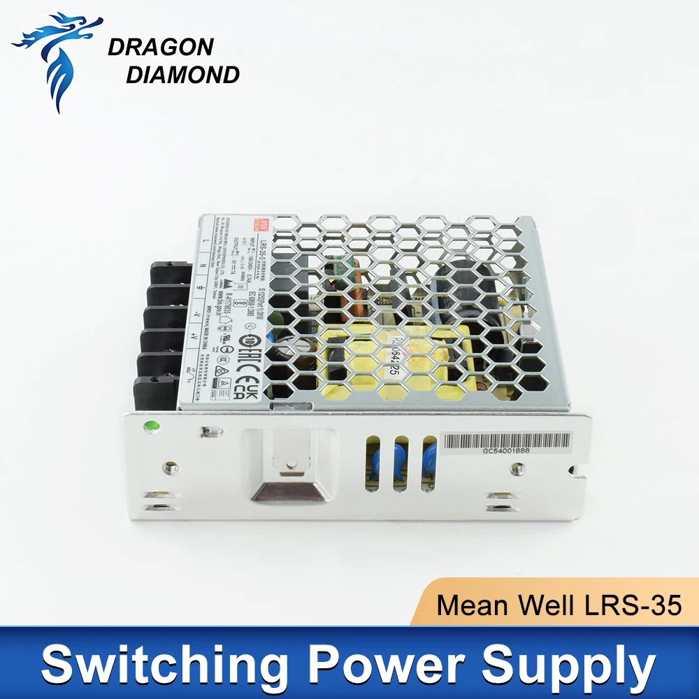 يعني حسنا LRS-35 سلسلة LRS-35 تحويل التيار الكهربائي 35W 5V 7A