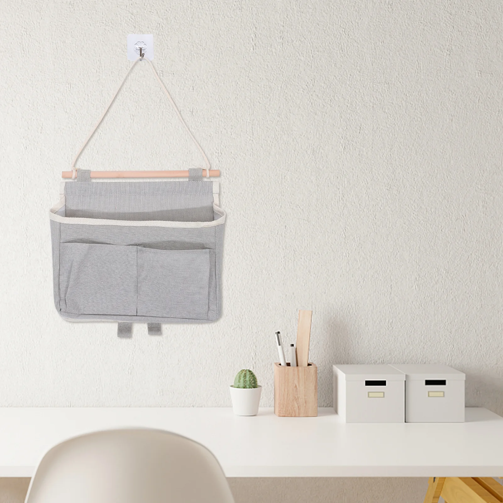 

1pcs Over Door Organizer Hanging Storage Bag Simple Chic Design Sundry Holder For Dorm Bathroom Kitchen Bedroom Wall