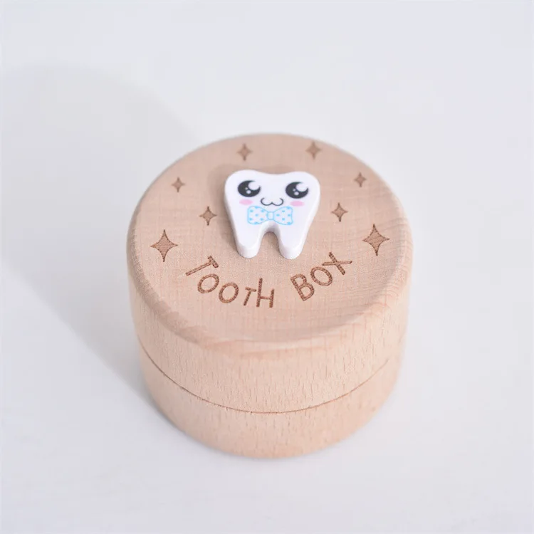 

Tooth Fairy Box Baby Gift Box Keepsake Spanish Teeth Box Fashion Baby Souvenir Gifts