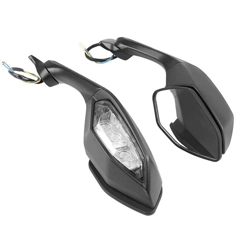 For Yamaha YZF R6 R1 2015-2024 Motorcycle LED Headlight Rearview Mirror Side Mirrors & External Accessories Reflecting Mirror