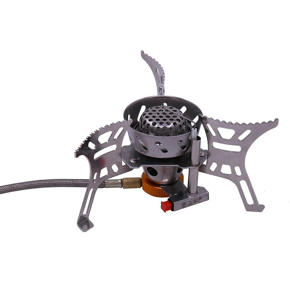 

Windproof Stove Gas Portable Outdoor Camping Accessories Cooking Burner Stoves Mini