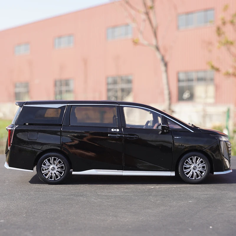 

1:18 оригинальная модель автомобиля GAC Trumpchi E9, Rumpchi Trumpchi, интеллектуальная модель коммерческого автомобиля из сплава, имитационная модель