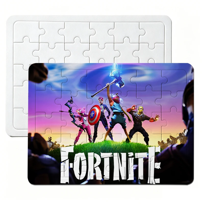 Cartoon Fortnites Puzzle 25 Pieces for Adults Educational Toys Gift Ideal for Living Room Bedroom Home Desk Decor Art Deco Style view 4