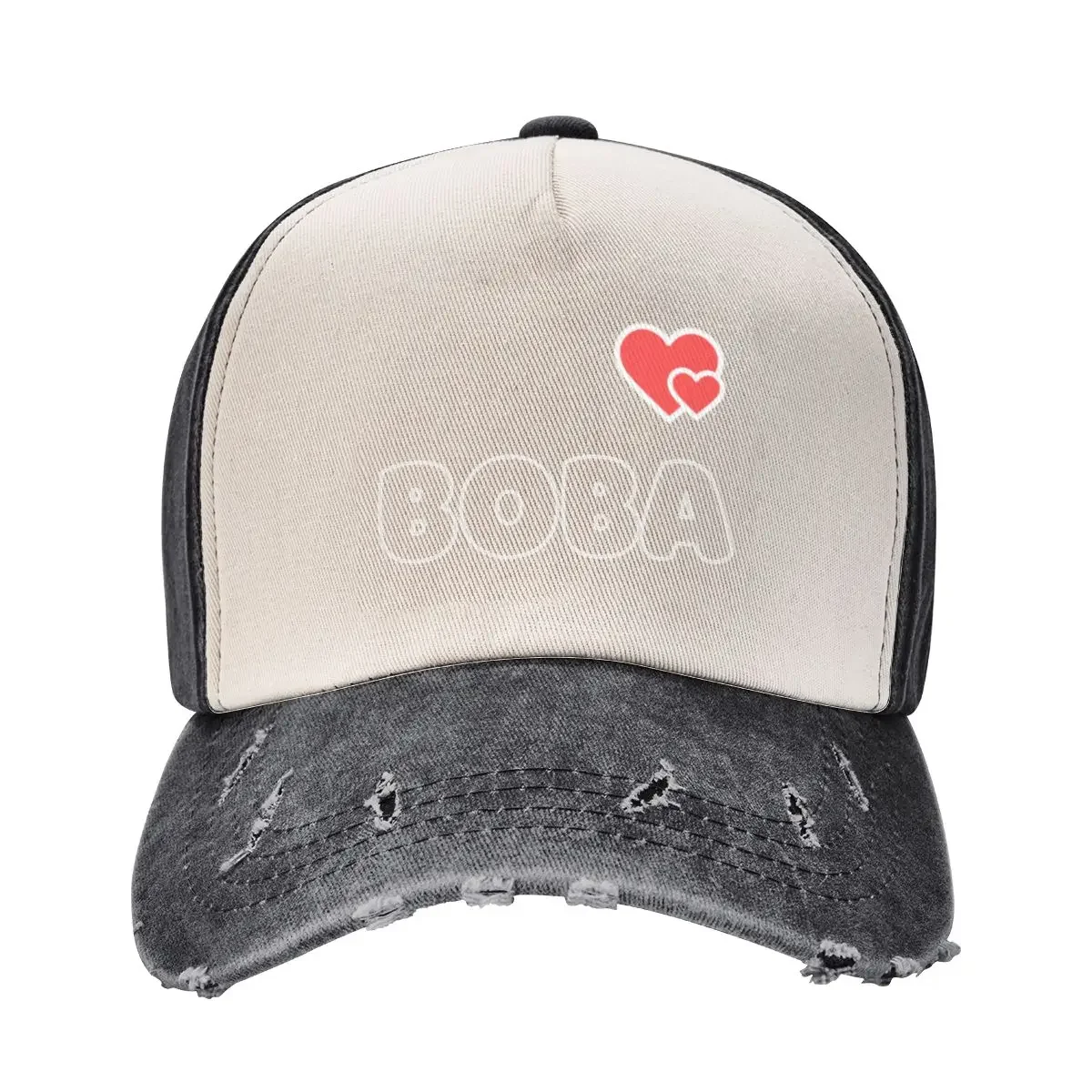 

Do You Heart Heart Boba Baseball Cap New In The Hat Dropshipping luxury caps Women's Golf Clothing Men's