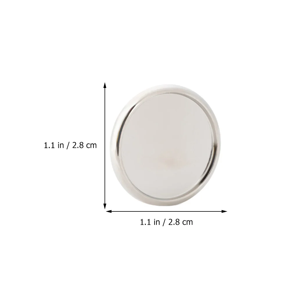 20 Pcs Loose Leaf Mushroom Hole Binder Buckles Abs Disc Bound Notebook Discbound Expansion Discs