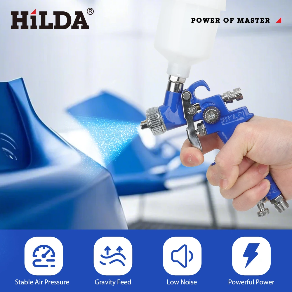 Hand betätigte H2000 Spritzpistole pneumatisches Werkzeug kleine Reparatur pistole für Automobil möbel