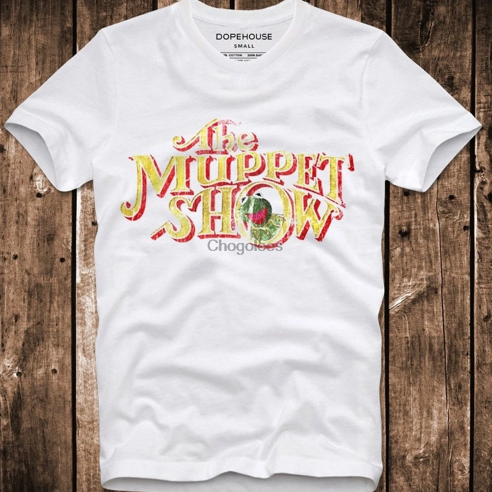 Футболка Muppet Muppets Show Retro Vintage Kermit Mrs Piggy Bork Beaker Gonzo