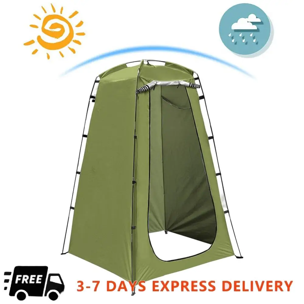 

Privacy Shower Tent Dressing Room or Portable Toilet Stall Waterproof UV Protection Tear-resistant for Camping, Beach, Travel