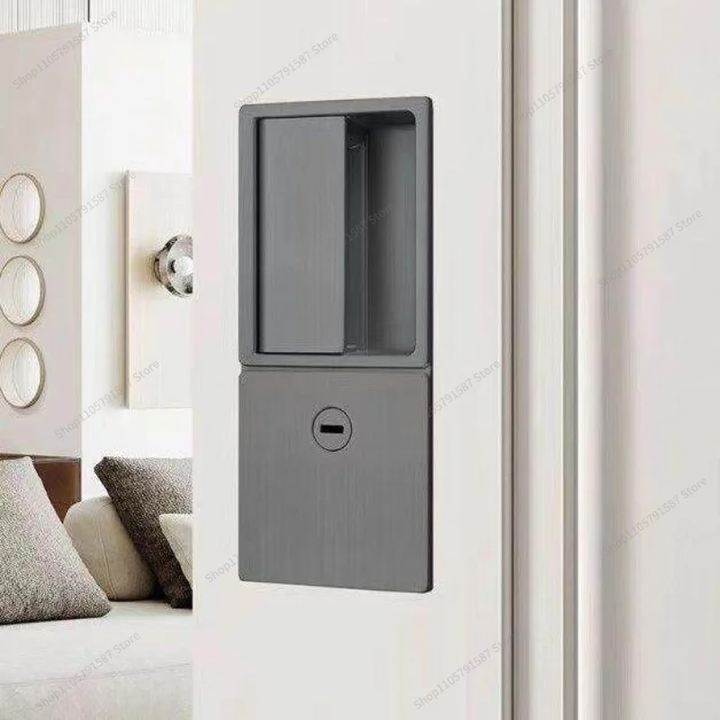 For Embedded Flat Minimal Invisible Magnetic Silent Ecological Handleless Ultra-thin Door