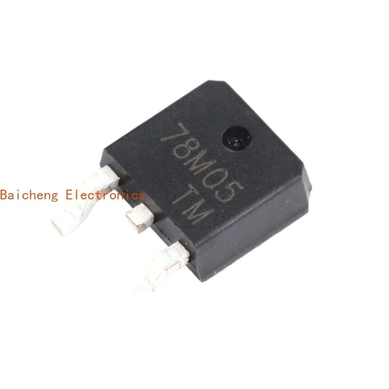 10pcs 78M05 CJ78M05 7805 SMD TO252 SMD three-terminal regulator