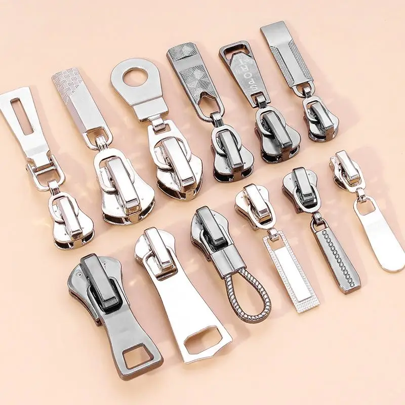 

Металлическая замена-зиппер №358 для брюк, фиксирующаяся, противоскользящая, для пуховиков и верхней одежды, универсальная, для шитья и рукоделия