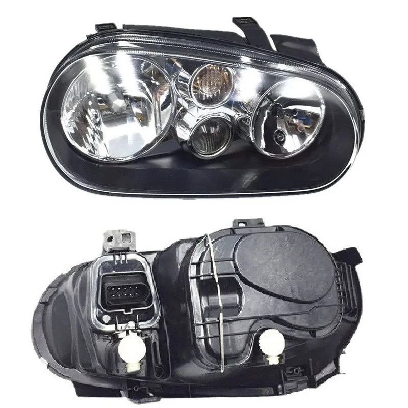 Ersatz-Scheinwerferabdeckung Passend für Volkswagen VW Golf 4 MK4 2002 2003 2004 2005 Ohne Licht-Handregler