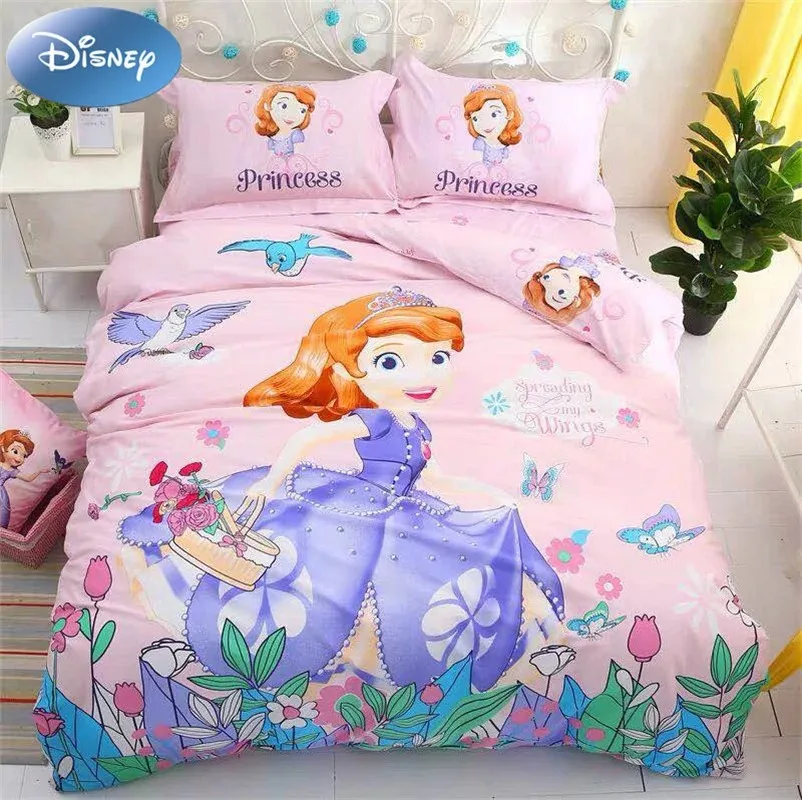 

Princess Sofia Duvet Cover,Children and Girls Bedding Set With pillowcase,Girl's Quilt Cover Set Girl Gift Bedroom Decor
