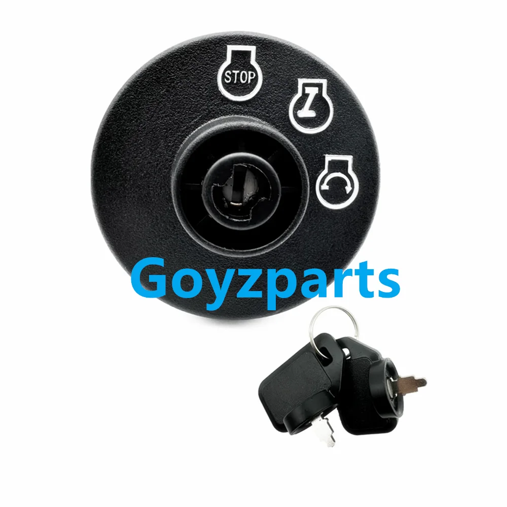 

Ignition Starter Switch With Keys For Exmark 117-2221 430-120137-4100 Lawn Mower Accessories 5 Terminals Ignition Switch