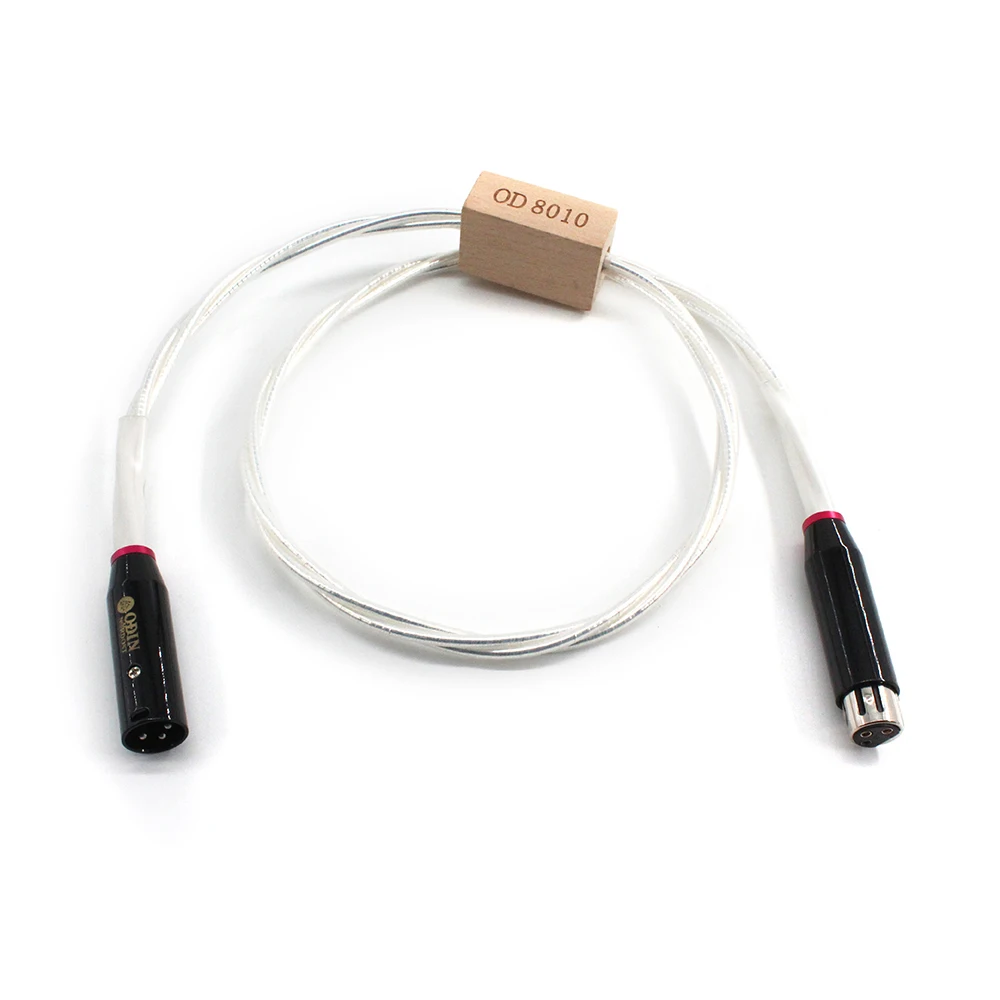 Odin Pro-Grade AES/EBU リンク - XLR バランス銀メッキ、低ノイズ デジタル オーディオ相互接続 ​