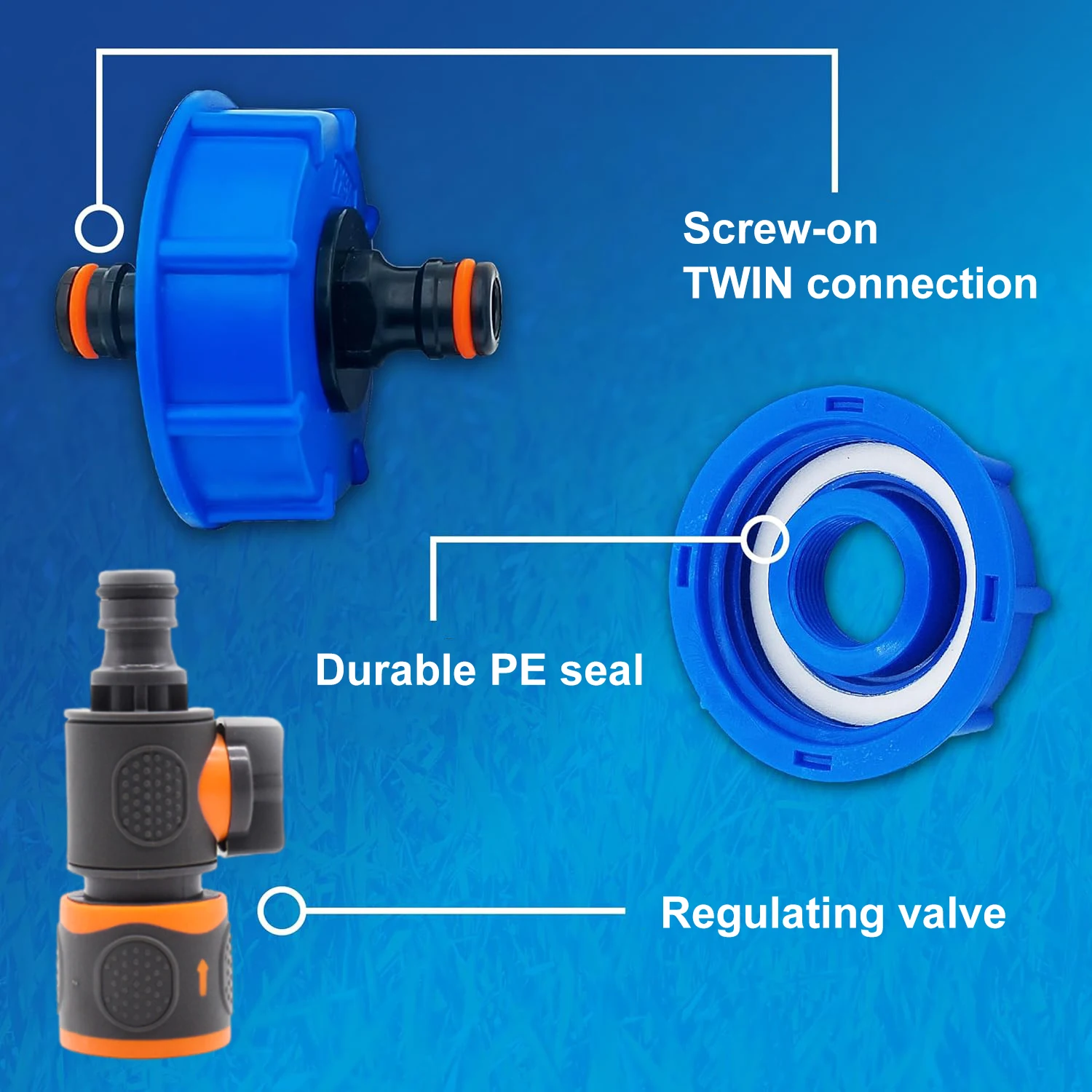 RV Water Connection Accessories Filling Adapter With Quick Coupling Durable Connector And Adaptor Motorhome Caravan