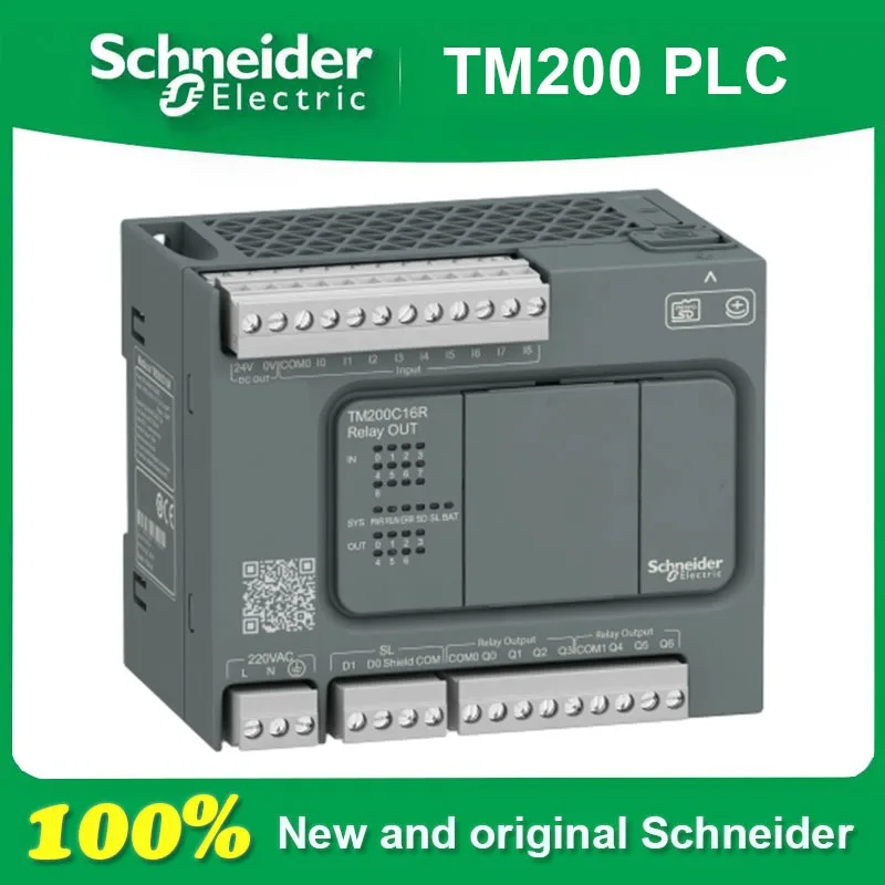 

Original SchneiderTM200 PLC TM200C16R TM200C16U TM200C16T TM200C24R TM200CE24R TM200C24U TM200CE24U TM200C24T