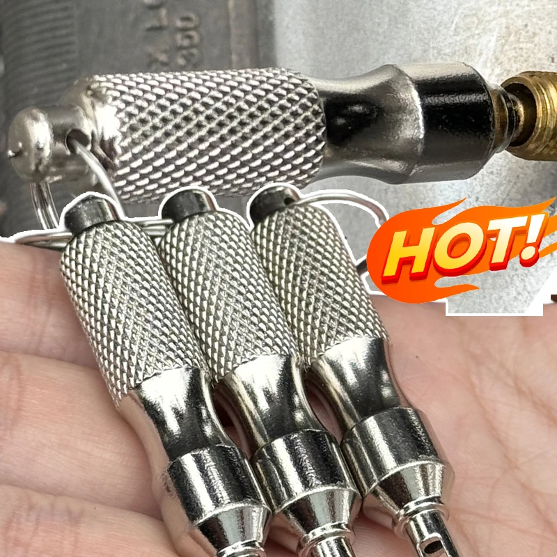 

Универсальный инструмент для удаления сердечника клапана автомобильных шин, брелок из нержавеющей стали, гаечный ключ, отвертка, мотоцикл, квадроцикл, велосипед, ремонтный комплект колец для ключей