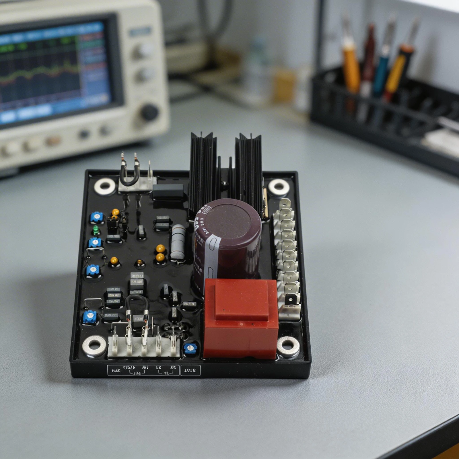 1pc AVR R438 Automatic Voltage Regulator For Leroy Somer Generator Home Improvement Industrial Power Tools Accessories
