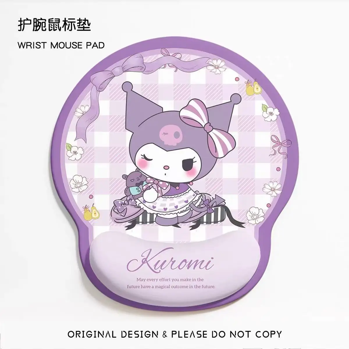 Sanrio Cute Cinnamoroll Kuromi Anime Accessories Wrist Guard Mouse Pad