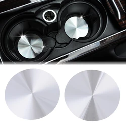 2 Pcs Cup Holder Cover Mat Trim For Range Rover Sport Discovery Universal D7YA