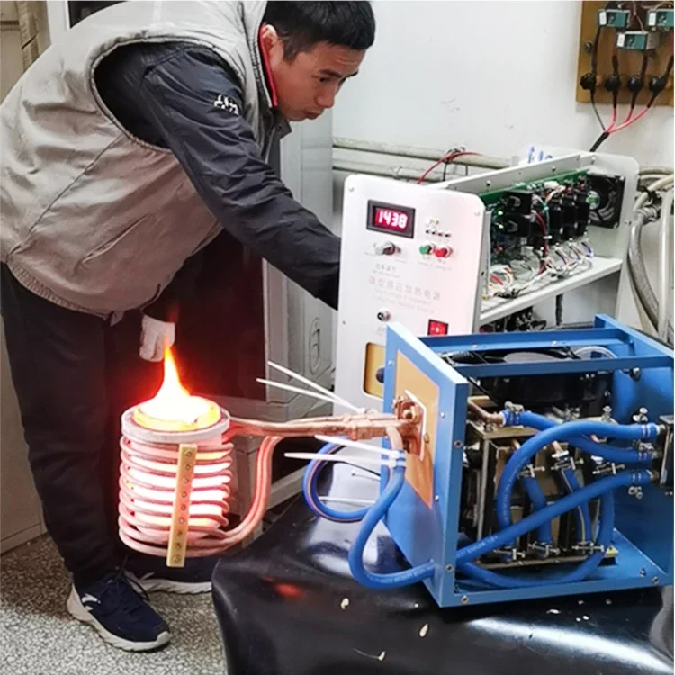 35kw ultra high frequency induction heating machine induction heater